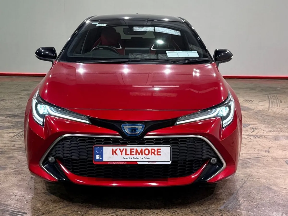 Toyota Corolla Hatchback, Petrol Hybrid, 2021, Red