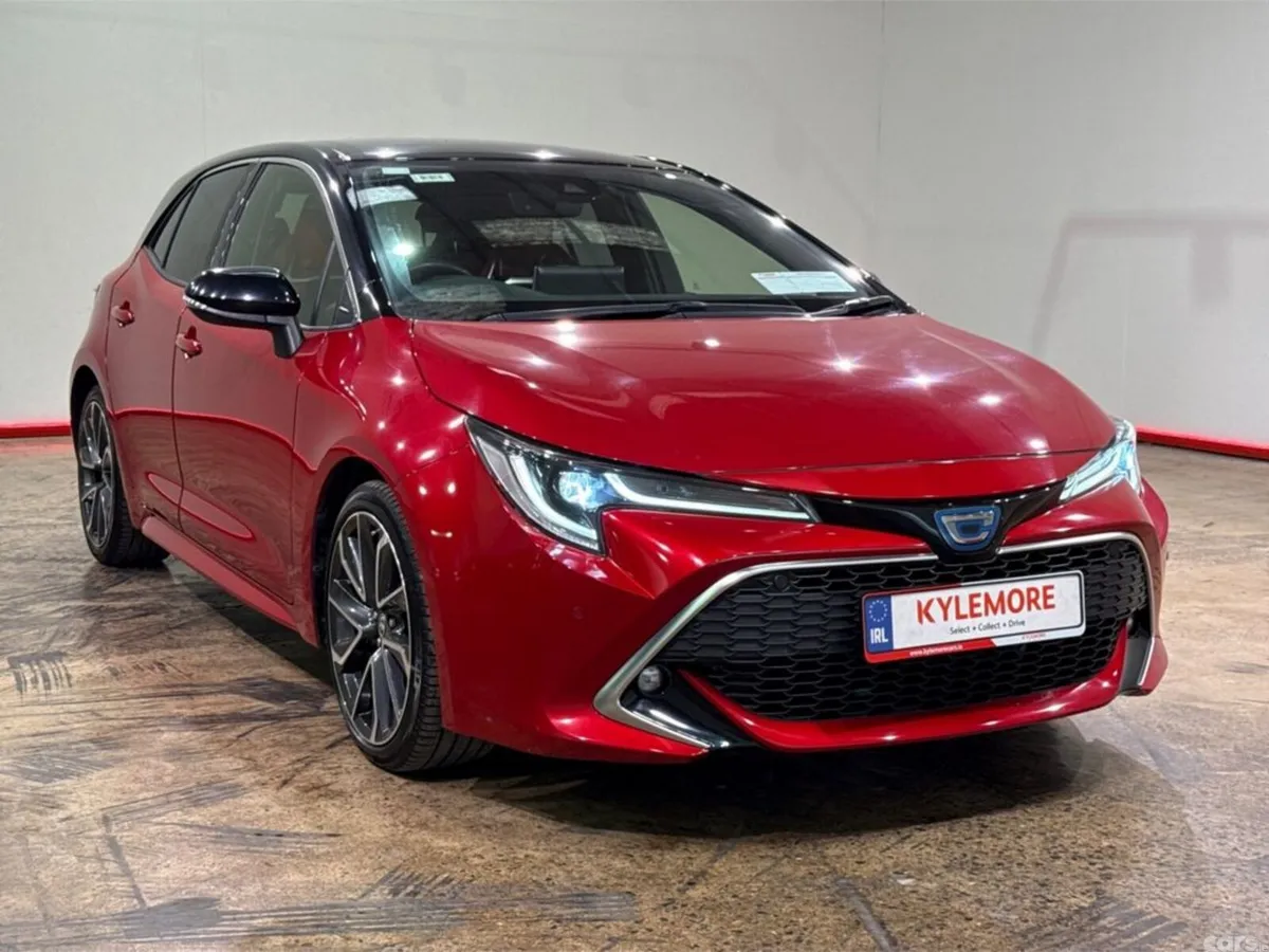 Toyota Corolla Hatchback, Petrol Hybrid, 2021, Red