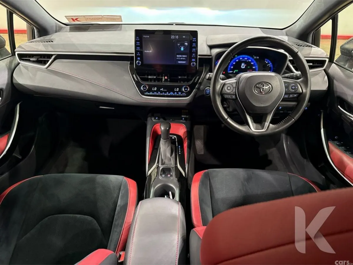 Toyota Corolla Hatchback, Petrol Hybrid, 2021, Red