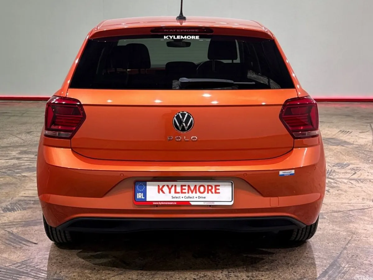 Volkswagen Polo Hatchback, Petrol, 2021, Orange