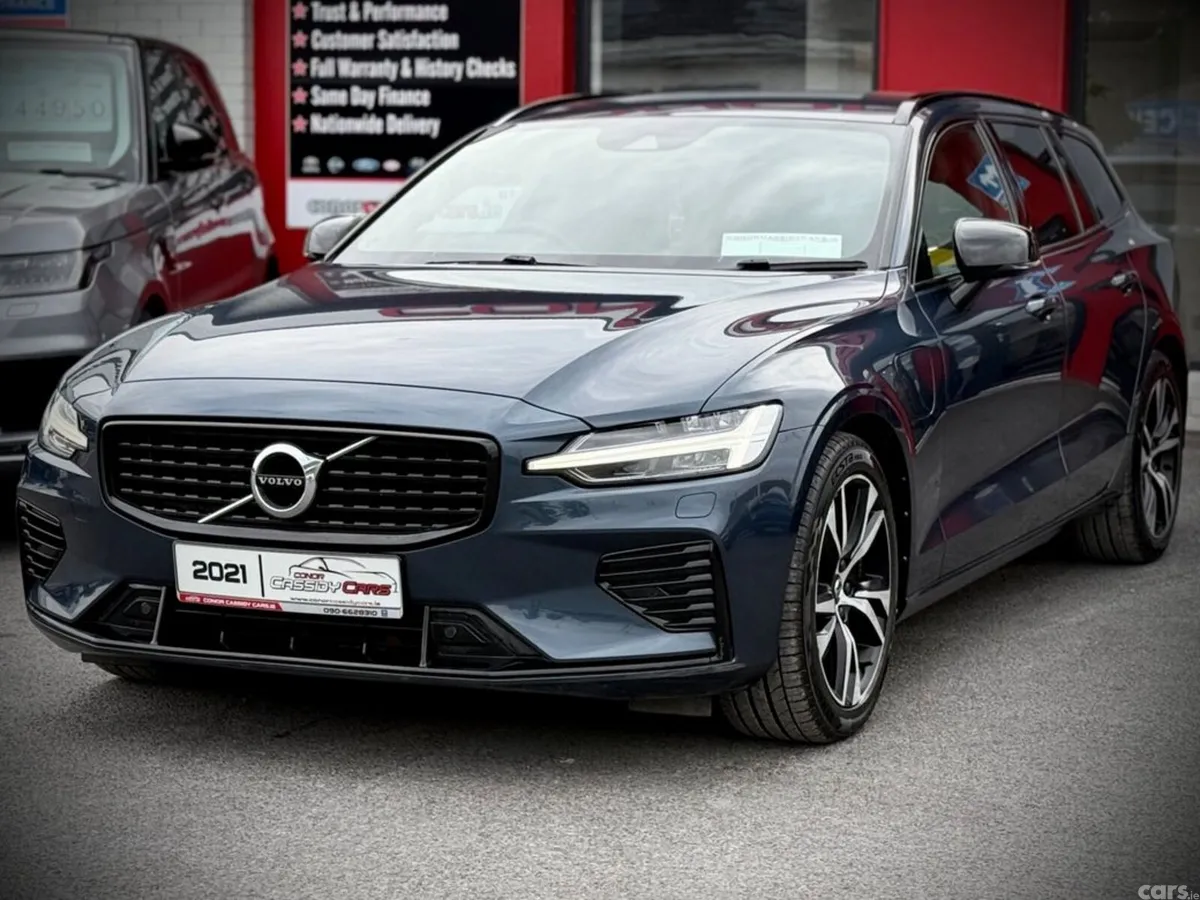 Volvo V60 Estate, Petrol Hybrid, 2021, Blue