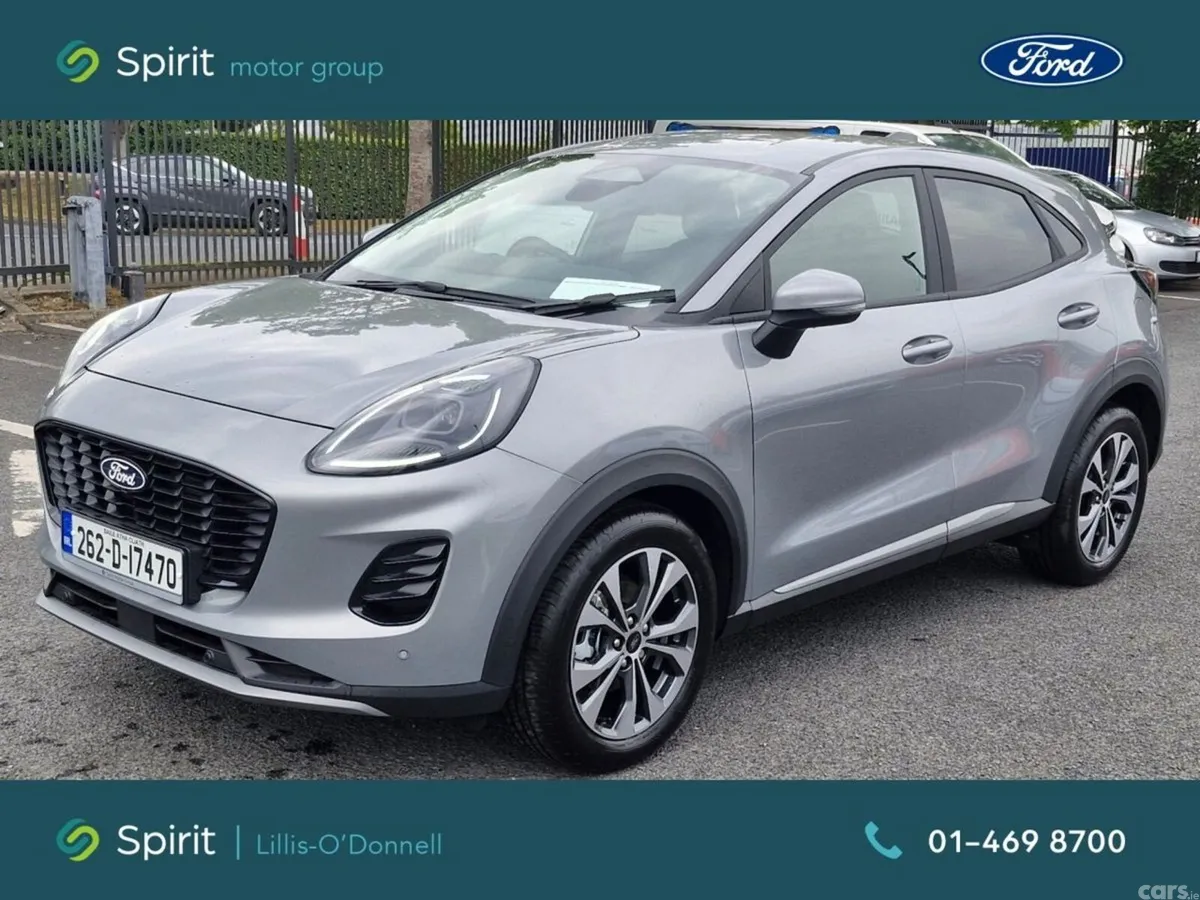 Ford Puma SUV, Petrol, 2026, Silver