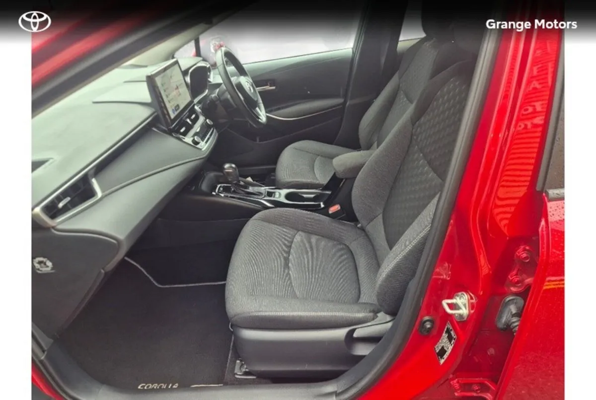 Toyota Corolla Saloon, Petrol Hybrid, 2023, Red