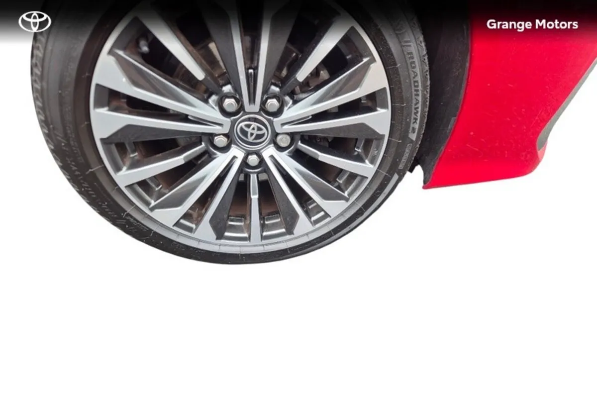 Toyota Corolla Saloon, Petrol Hybrid, 2023, Red