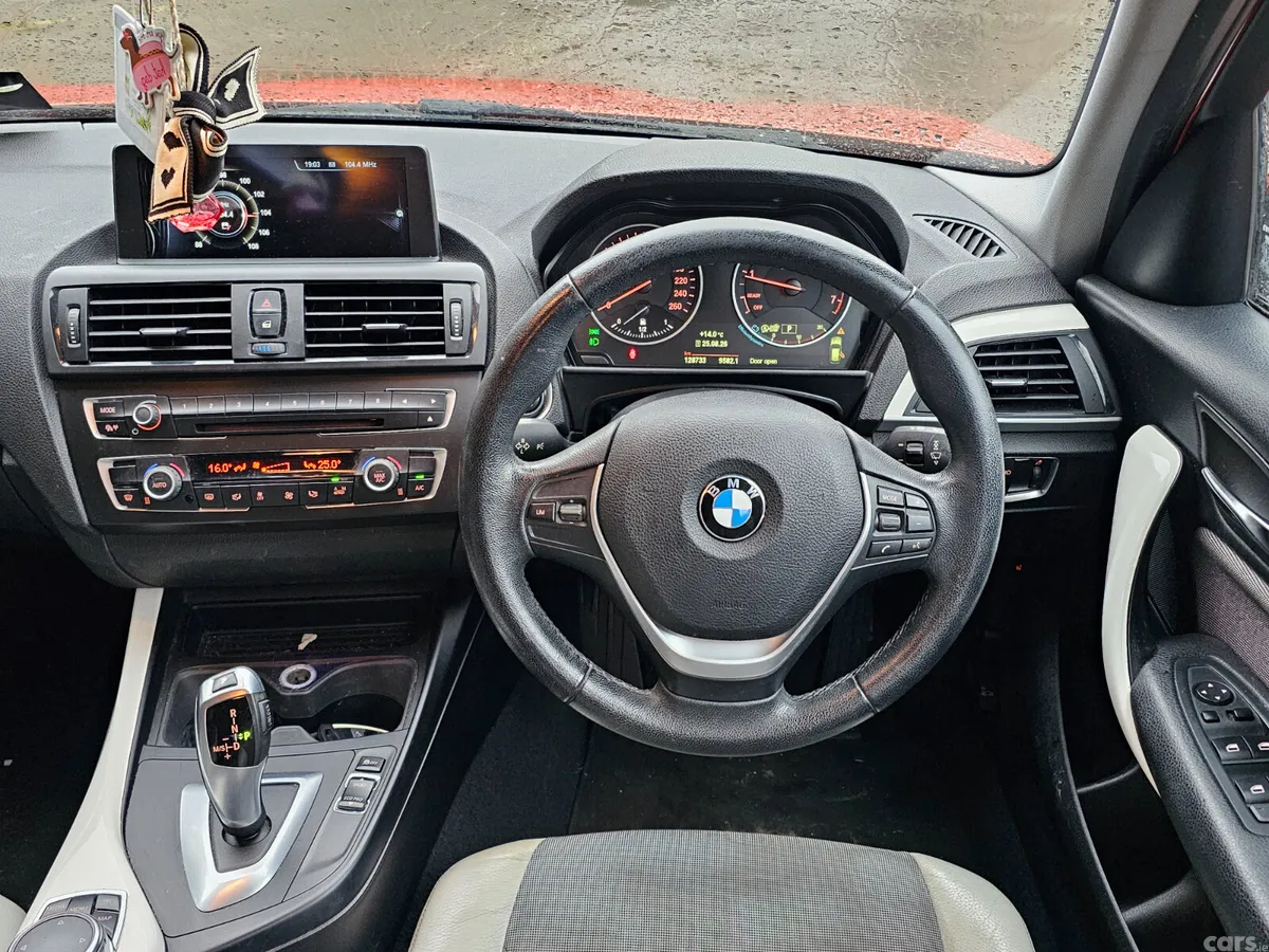 BMW 1-Series Hatchback, Petrol, 2015, Orange
