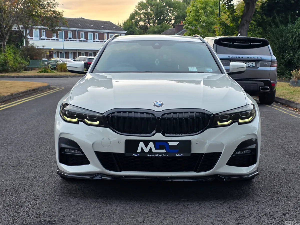 BMW 3-Series Estate, Petrol Plug-in Hybrid, 2021, White