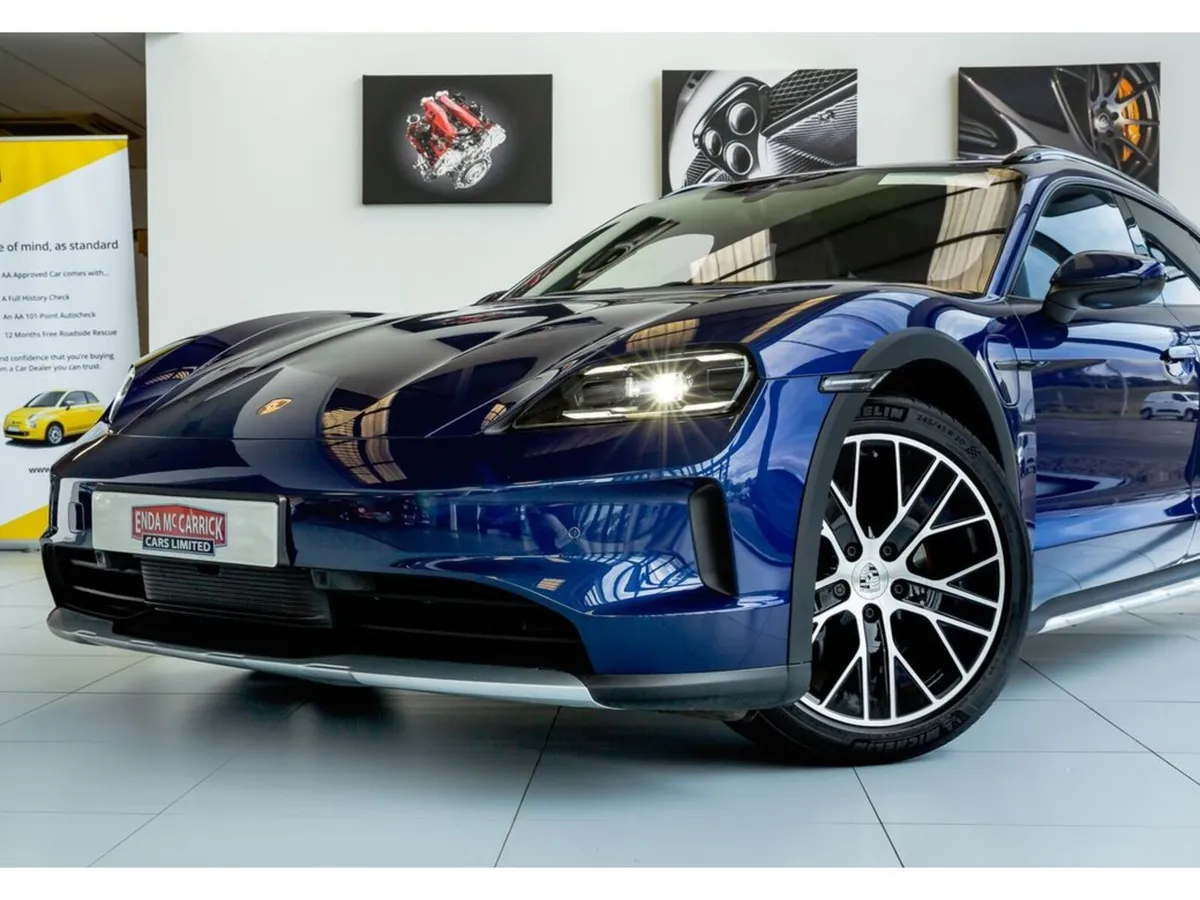Porsche Taycan Estate, Electric, 2024, Blue