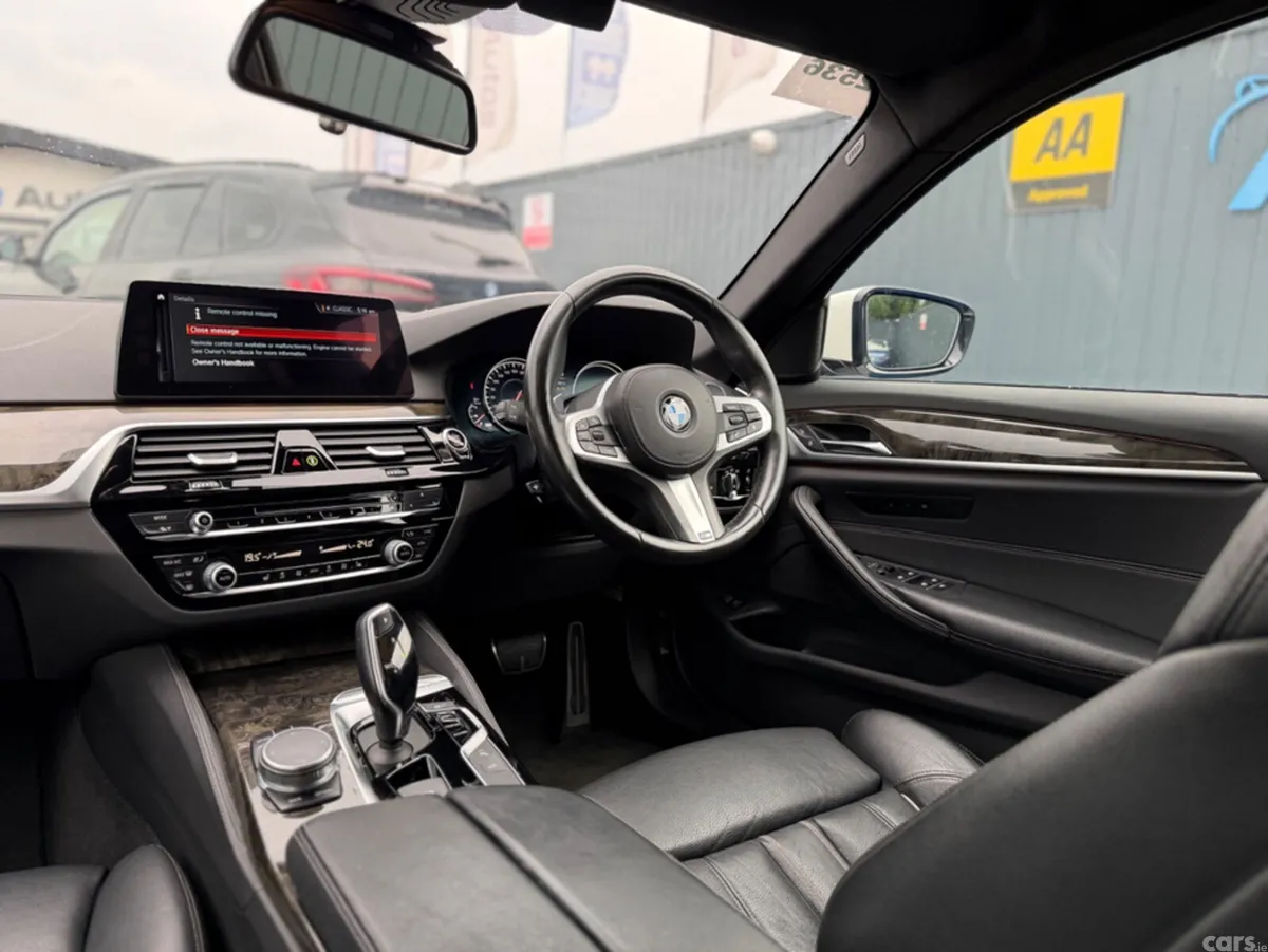 BMW 5-Series Saloon, Diesel, 2018, White