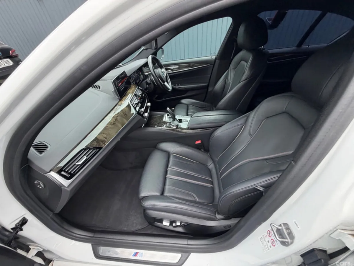 BMW 5-Series Saloon, Diesel, 2018, White