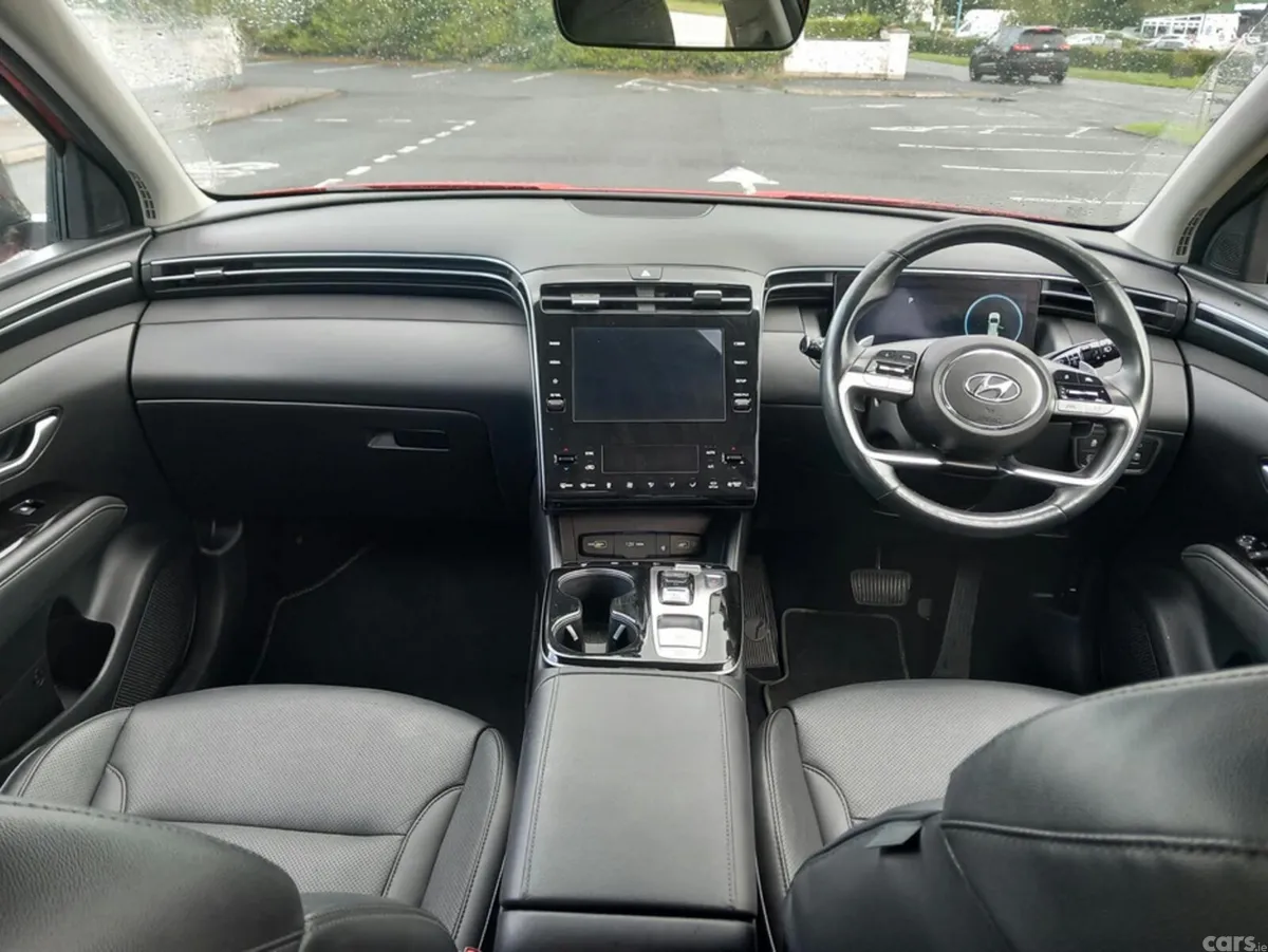 Hyundai Tucson MPV, Petrol Hybrid, 2021, Red