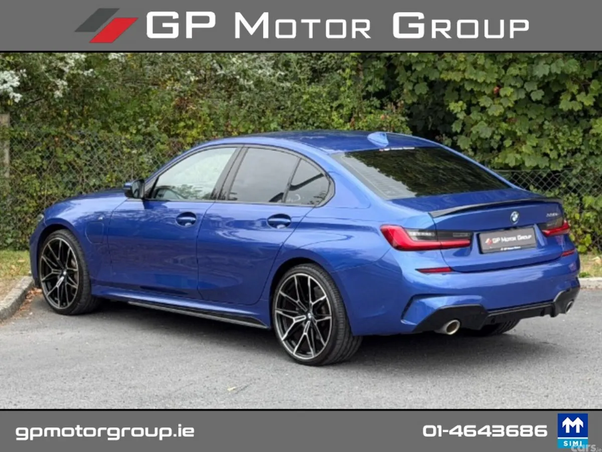 BMW 3-Series Saloon, Petrol Plug-in Hybrid, 2019, Blue