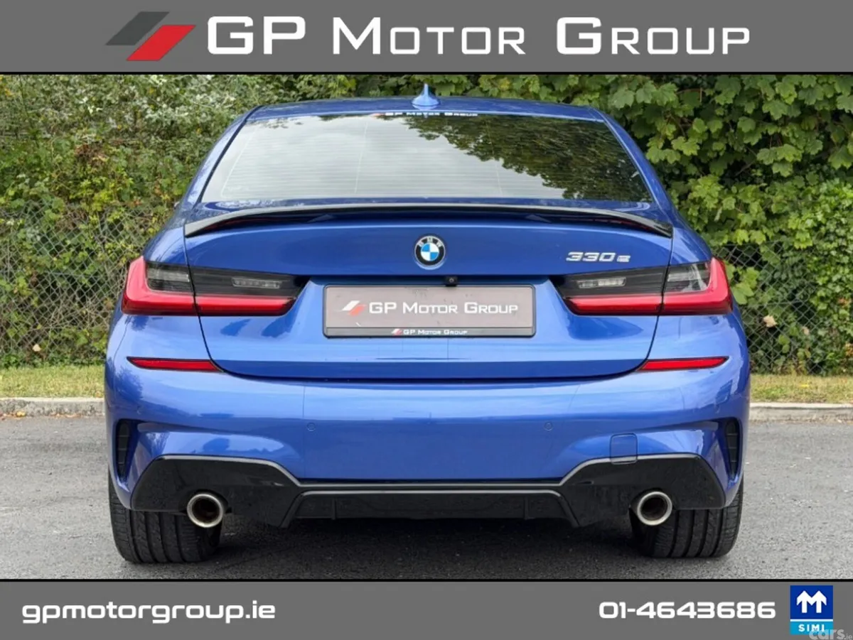 BMW 3-Series Saloon, Petrol Plug-in Hybrid, 2019, Blue