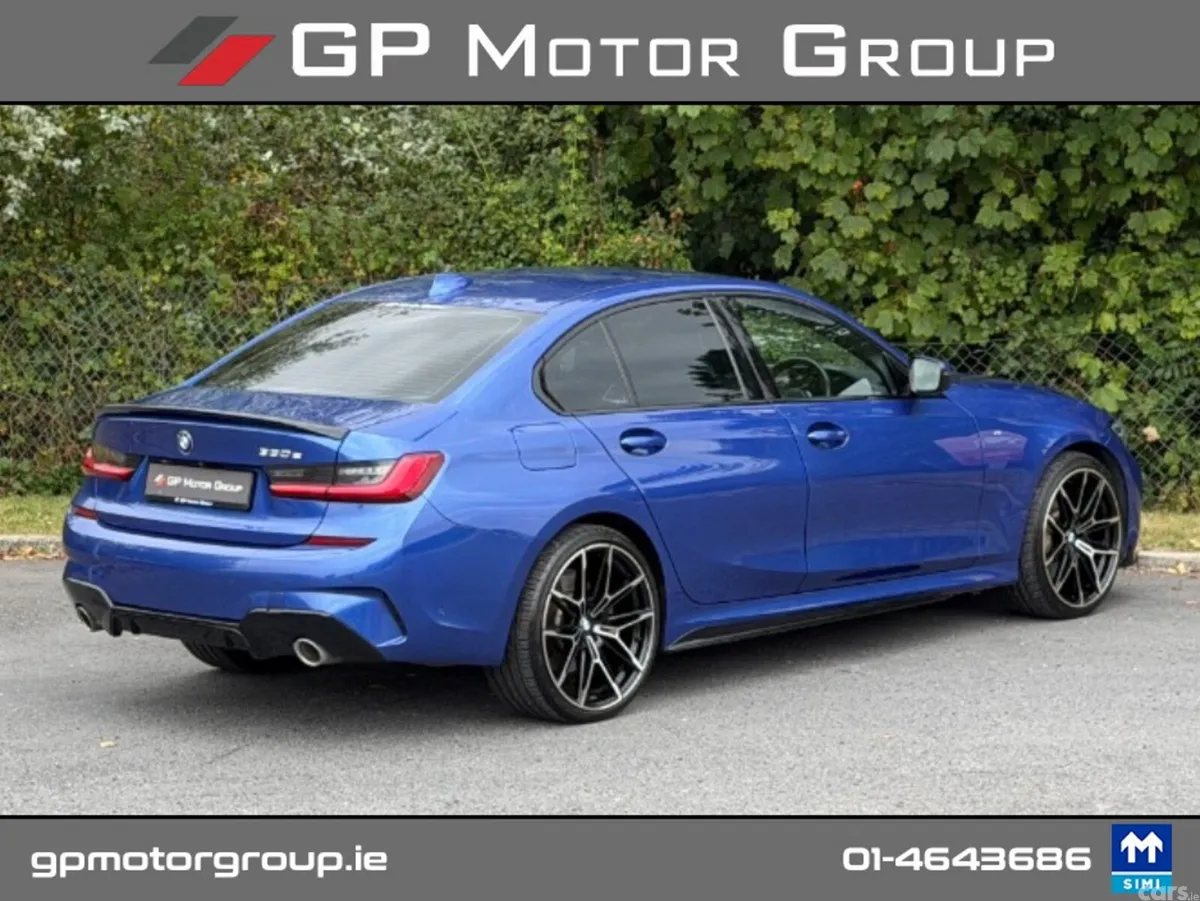 BMW 3-Series Saloon, Petrol Plug-in Hybrid, 2019, Blue