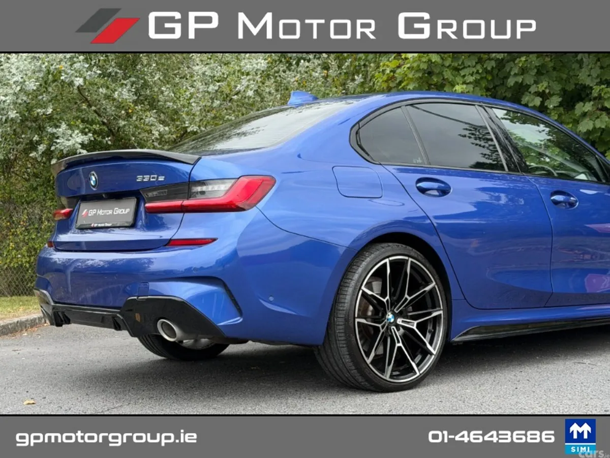 BMW 3-Series Saloon, Petrol Plug-in Hybrid, 2019, Blue