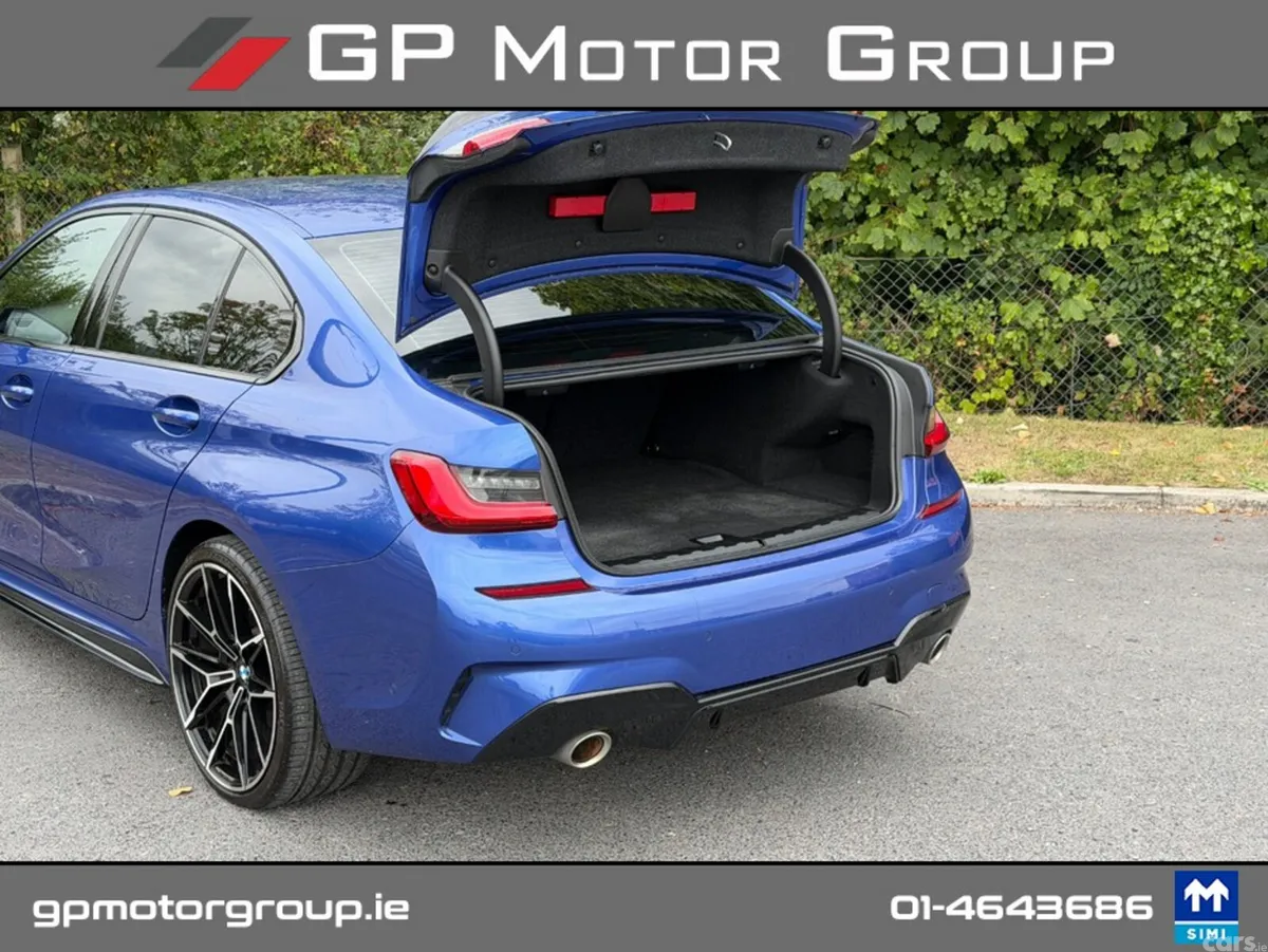 BMW 3-Series Saloon, Petrol Plug-in Hybrid, 2019, Blue