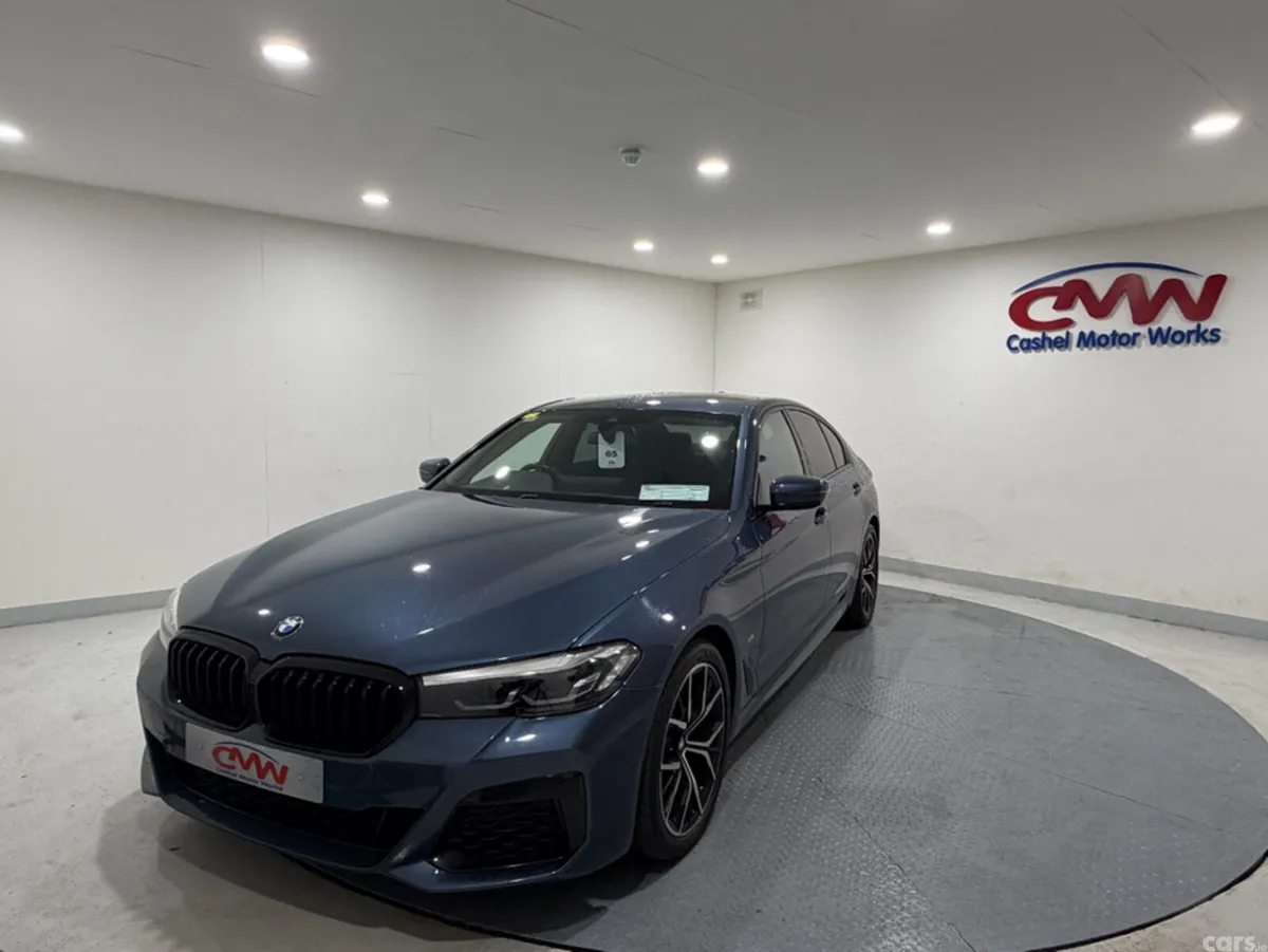 BMW 5-Series Saloon, Diesel, 2023, Blue