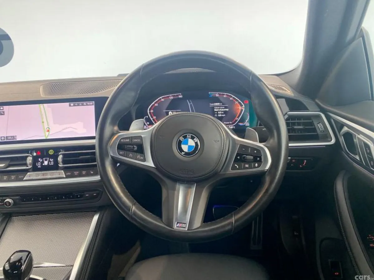 BMW 4-Series Hatchback, Diesel Hybrid, 2023, Blue