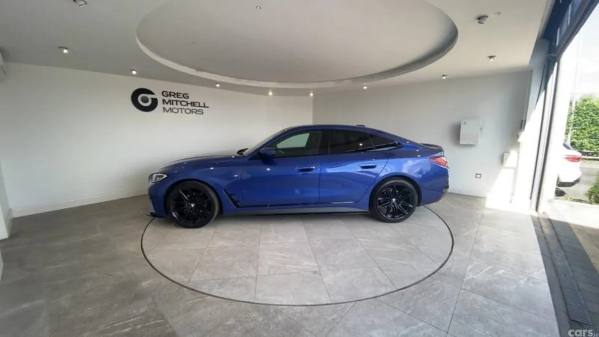 BMW 4-Series Hatchback, Diesel Hybrid, 2023, Blue