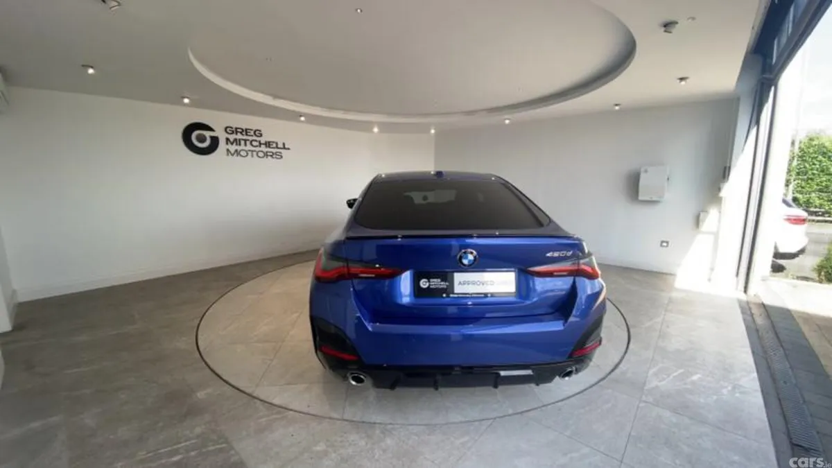 BMW 4-Series Hatchback, Diesel Hybrid, 2023, Blue