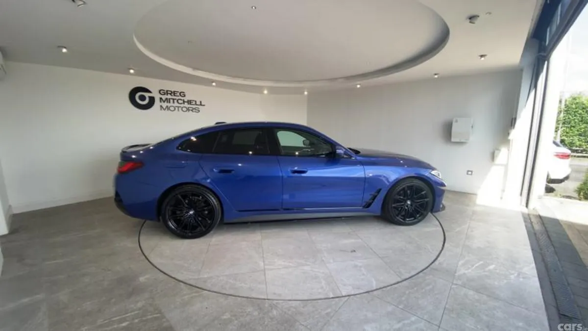 BMW 4-Series Hatchback, Diesel Hybrid, 2023, Blue