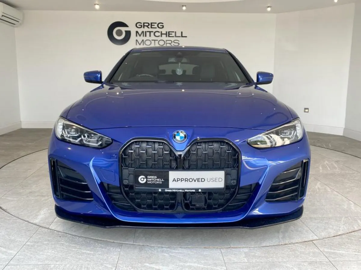 BMW 4-Series Hatchback, Diesel Hybrid, 2023, Blue
