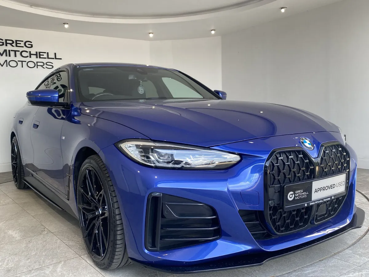 BMW 4-Series Coupe, Diesel Hybrid, 2023, Blue