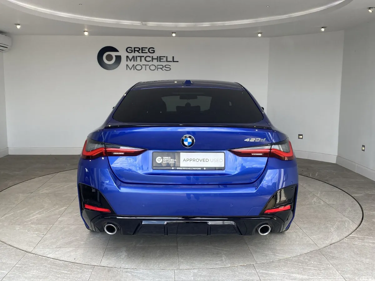 BMW 4-Series Coupe, Diesel Hybrid, 2023, Blue