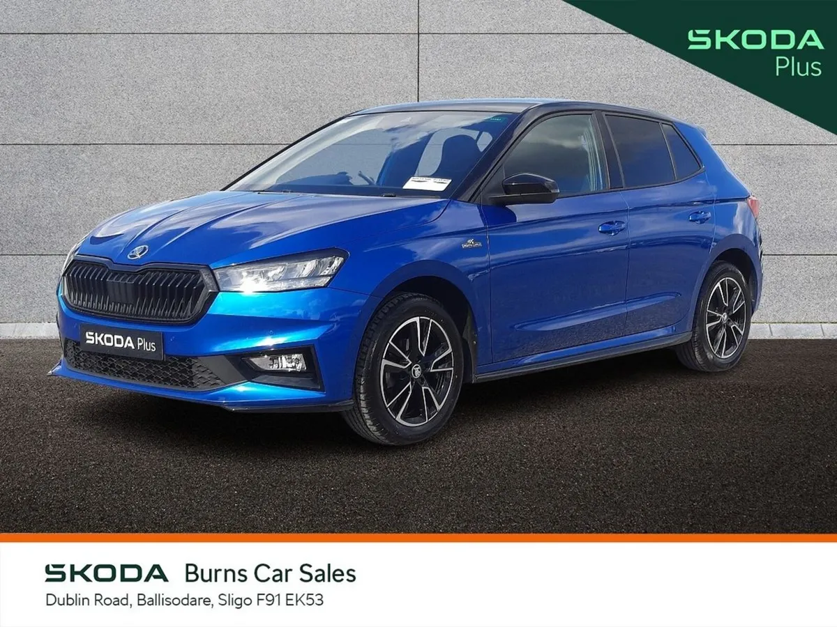 Skoda Fabia Hatchback, Petrol, 2024, Blue