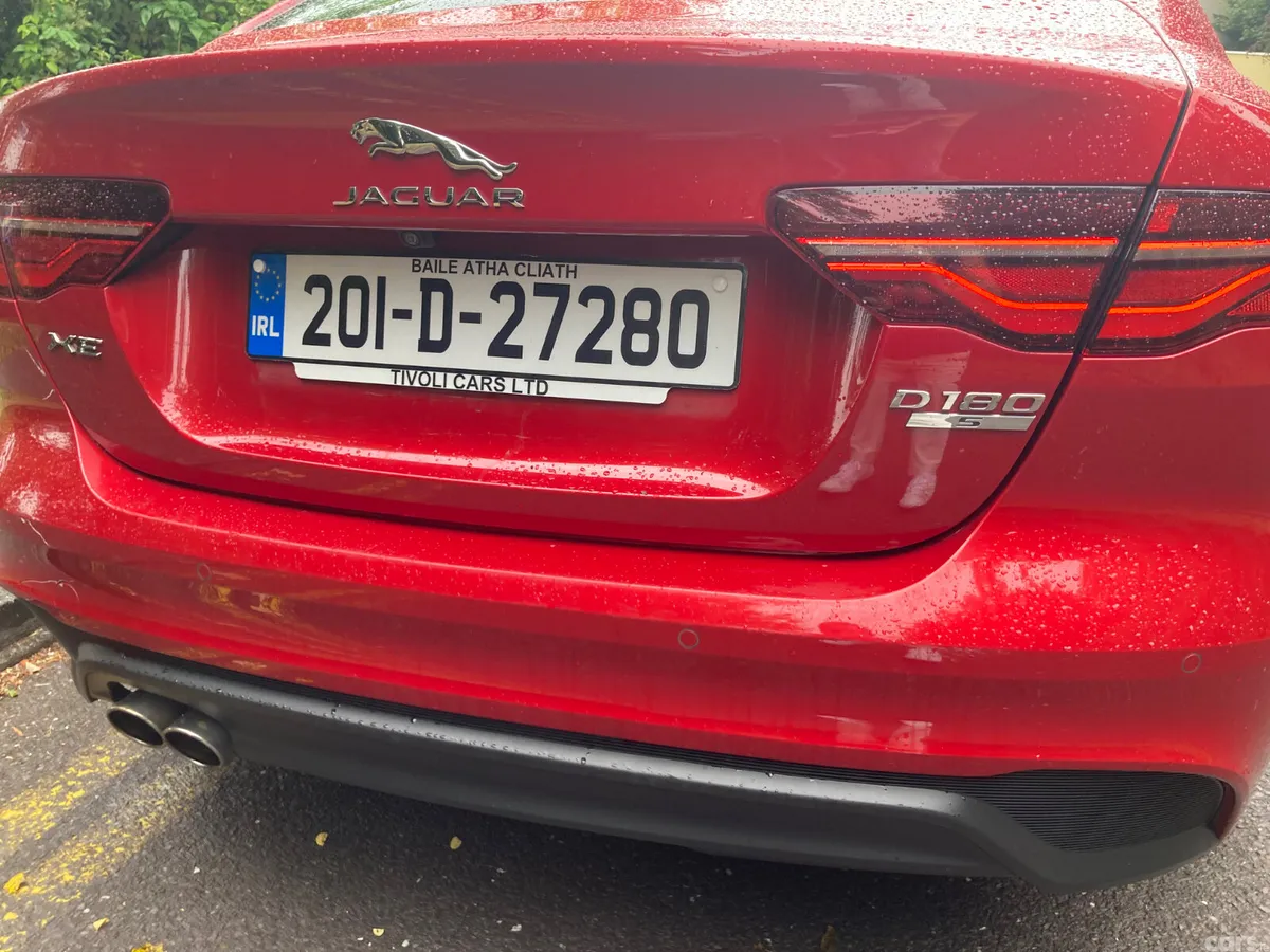 Jaguar XE Saloon, Diesel, 2020, Red