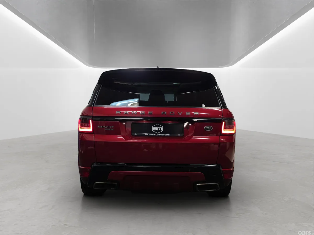 Land Rover Range Rover Sport SUV, Petrol Plug-in Hybrid, 2018, Red
