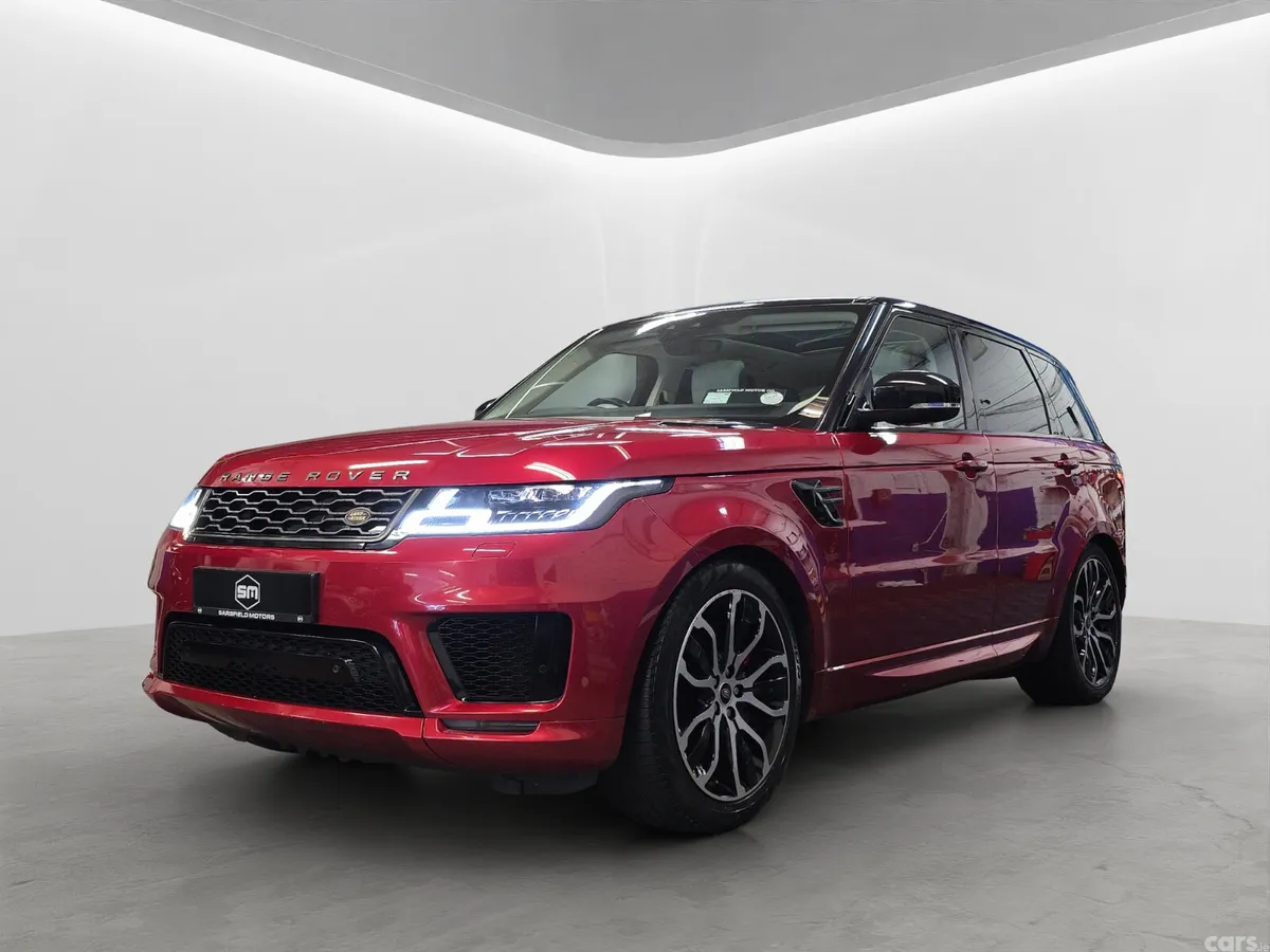 Land Rover Range Rover Sport SUV, Petrol Plug-in Hybrid, 2018, Red