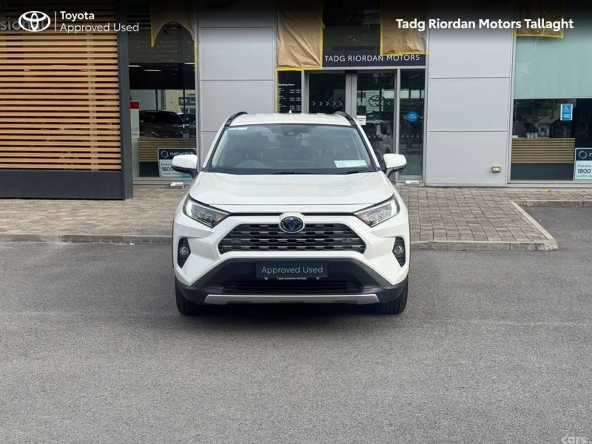 Toyota RAV4 SUV, Petrol Hybrid, 2022, White