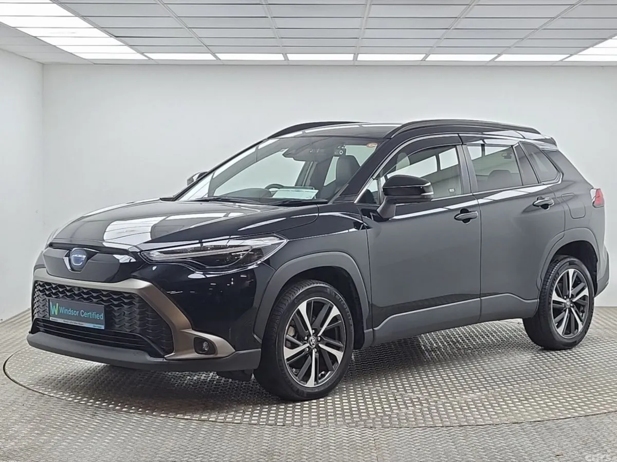 Toyota Corolla Cross SUV, Petrol Hybrid, 2023, Black