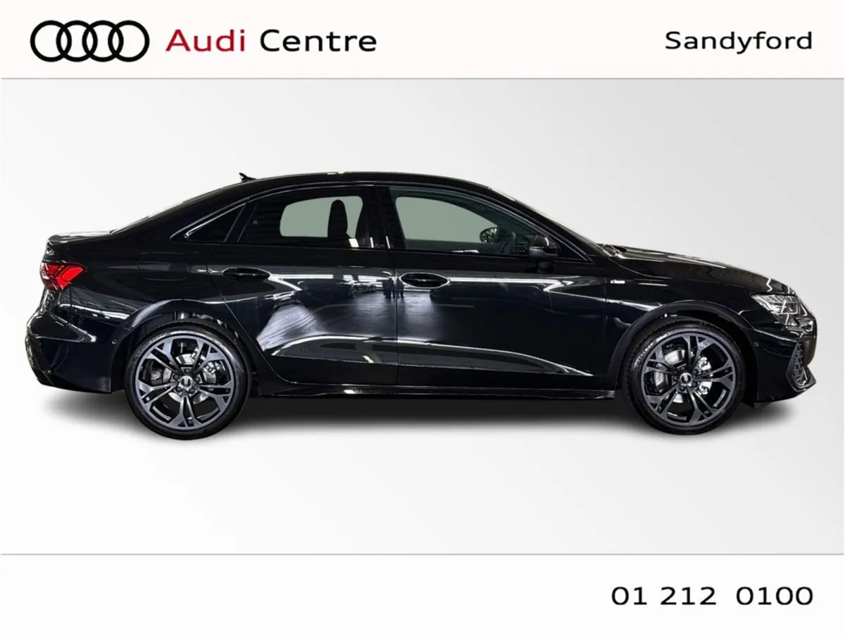 Audi A3 Saloon, Petrol, 2026, Black
