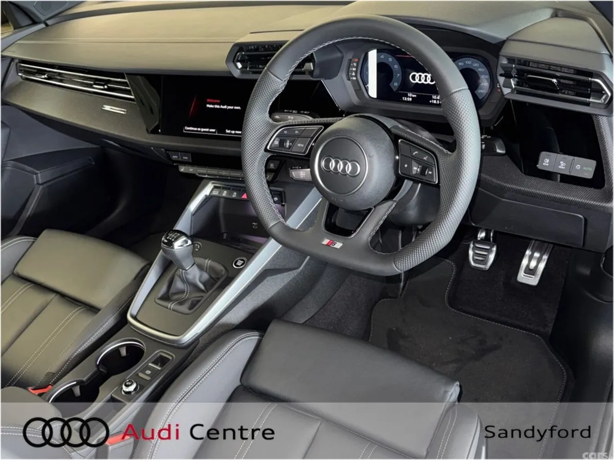 Audi A3 Saloon, Petrol, 2026, Black