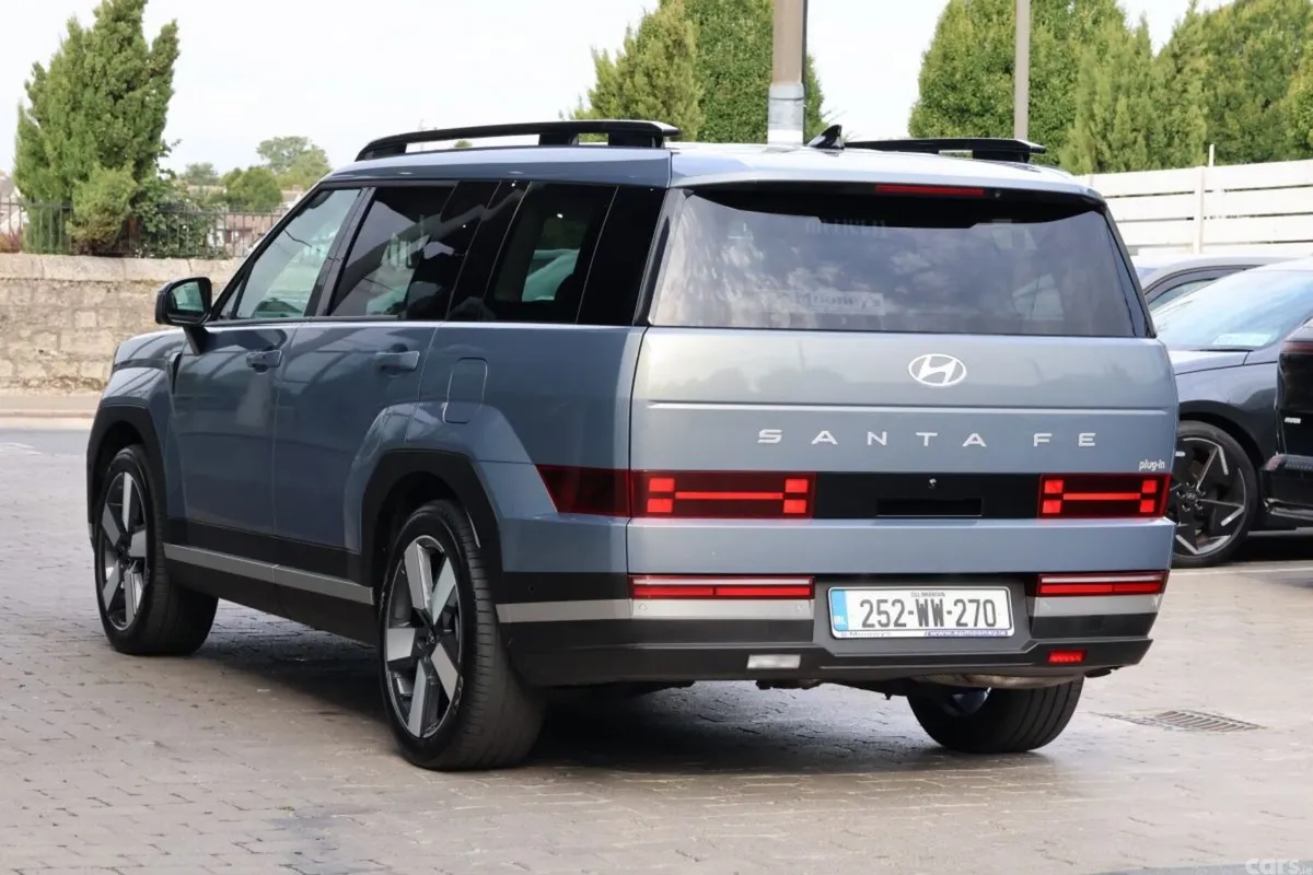 Hyundai Santa Fe SUV, Petrol Plug-in Hybrid, 2025, Blue