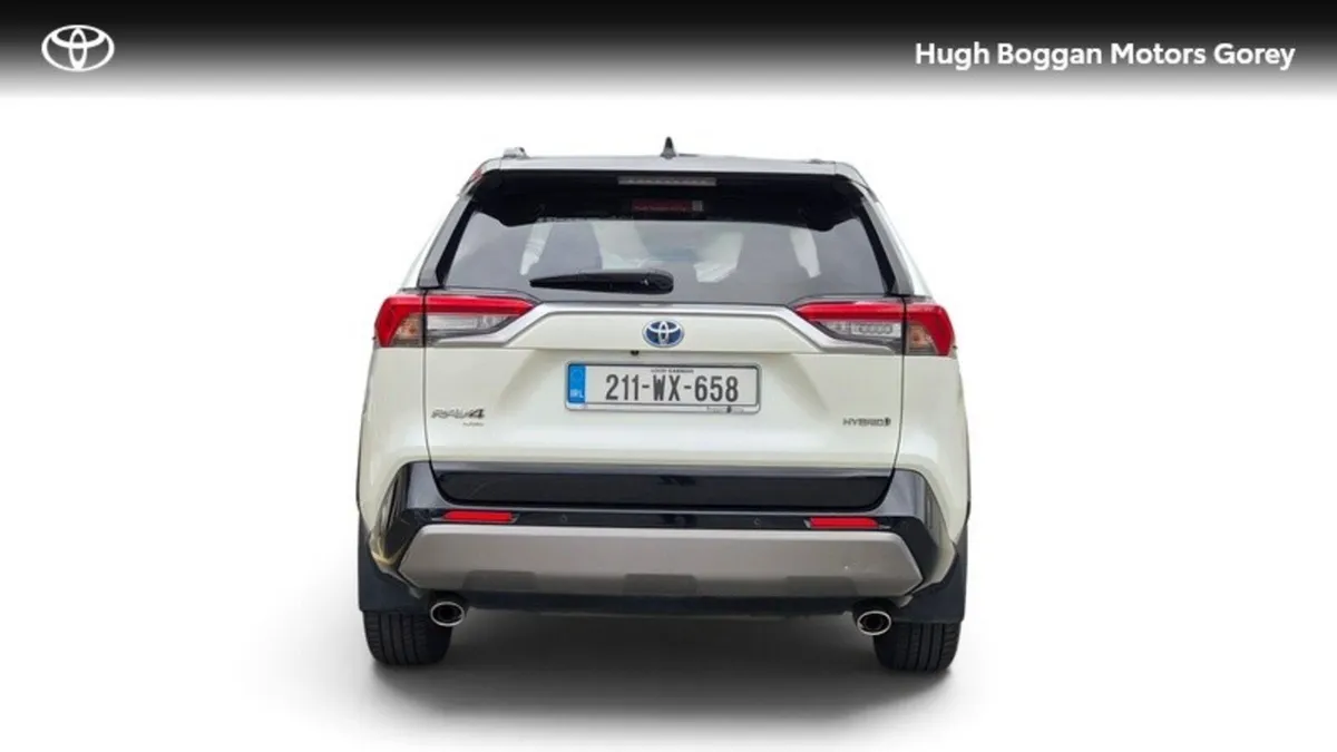 Toyota RAV4 SUV, Petrol Hybrid, 2021, White