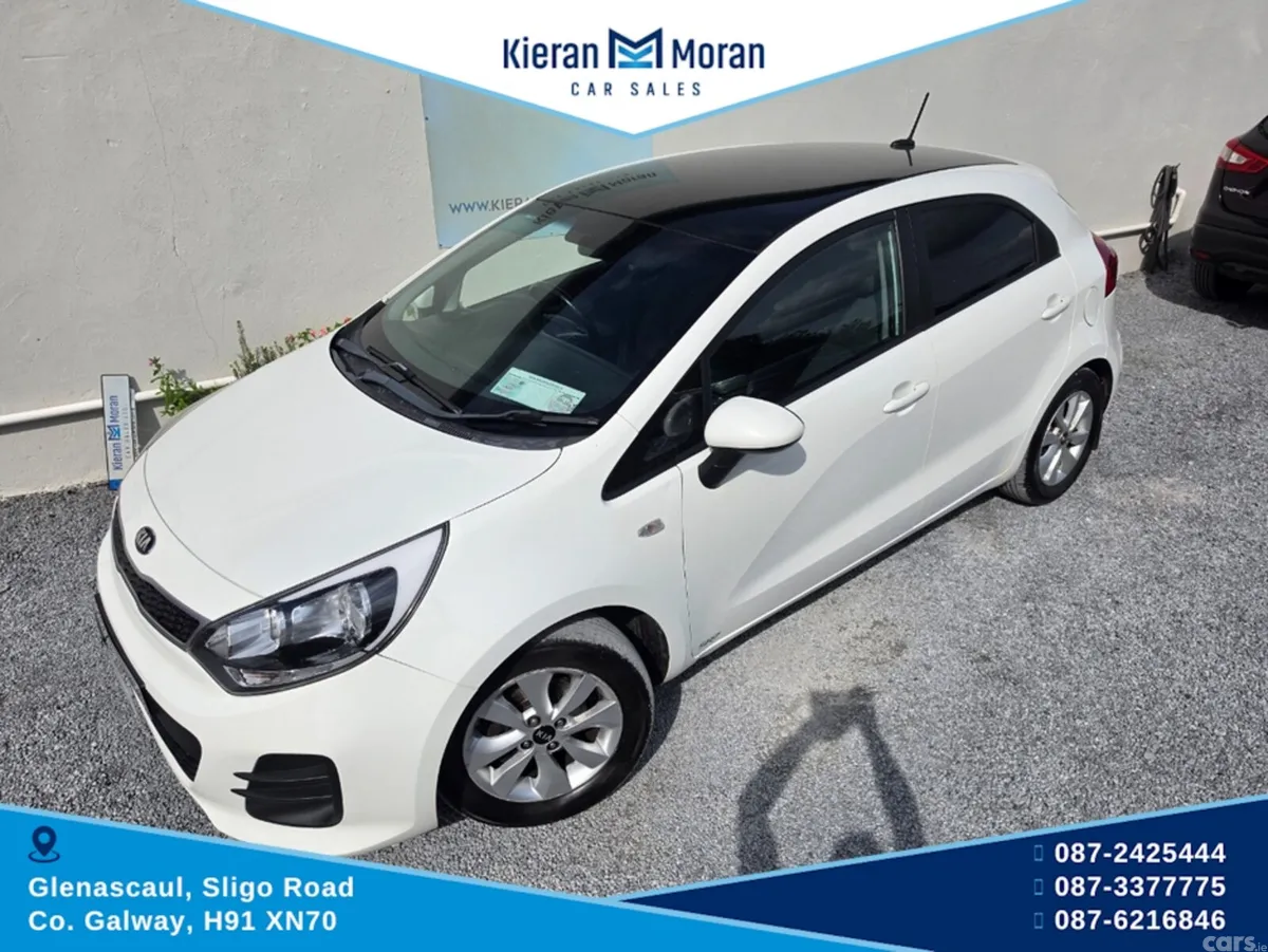 Kia Rio Hatchback, Diesel, 2016, White