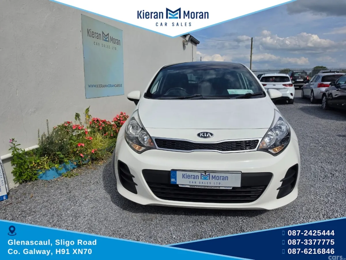 Kia Rio Hatchback, Diesel, 2016, White
