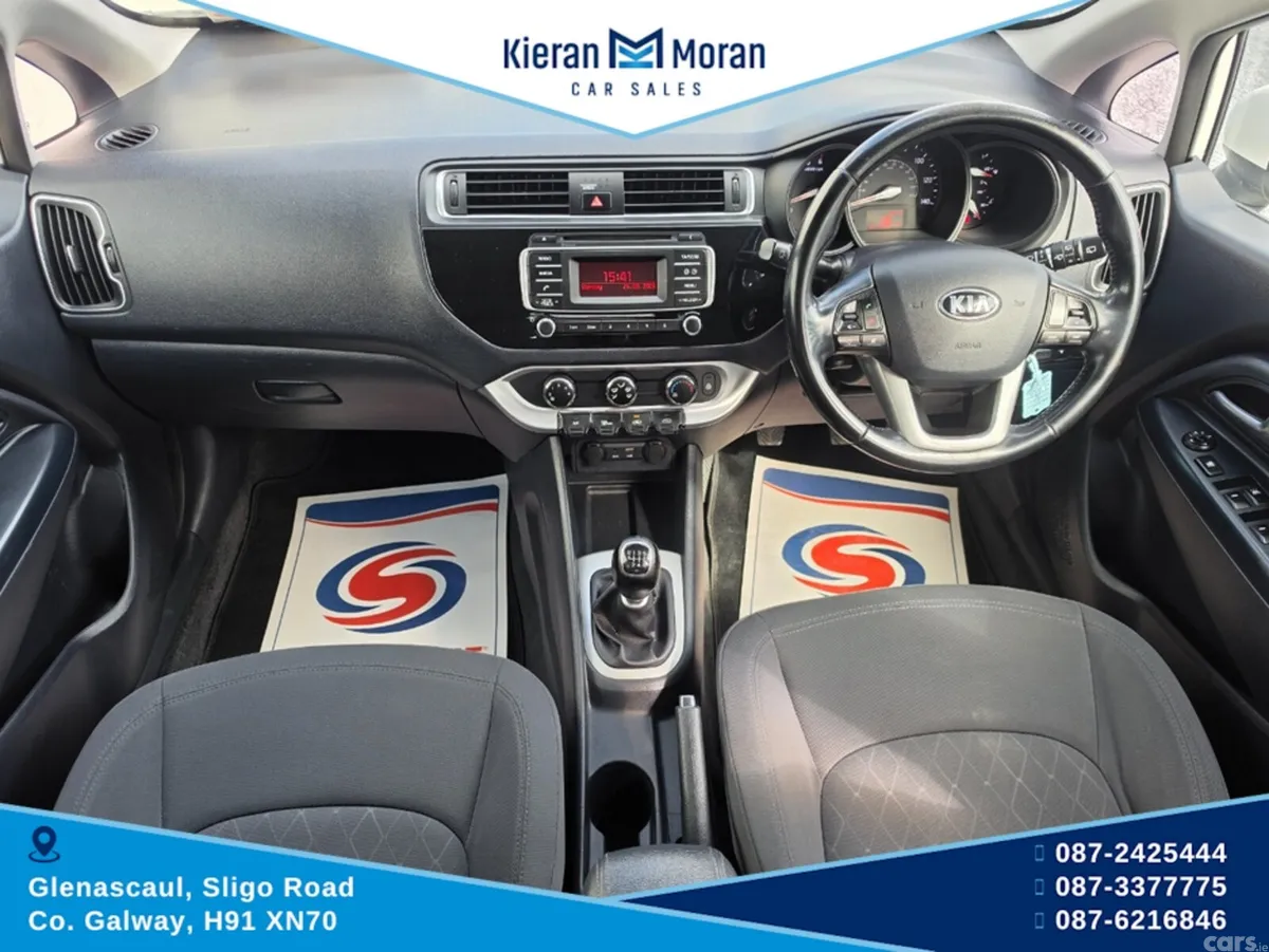 Kia Rio Hatchback, Diesel, 2016, White