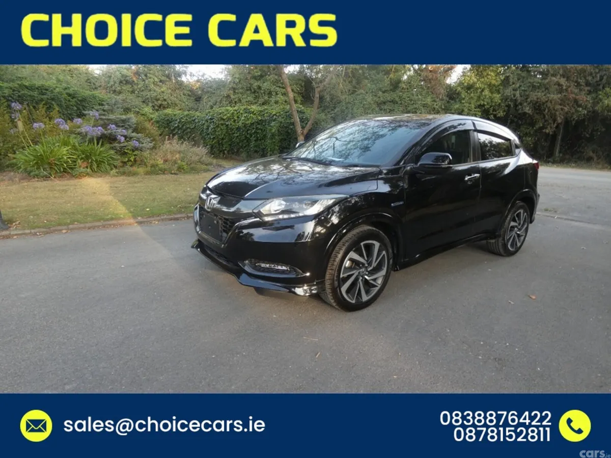 Honda Vezel Hatchback, Petrol Hybrid, 2017, Black
