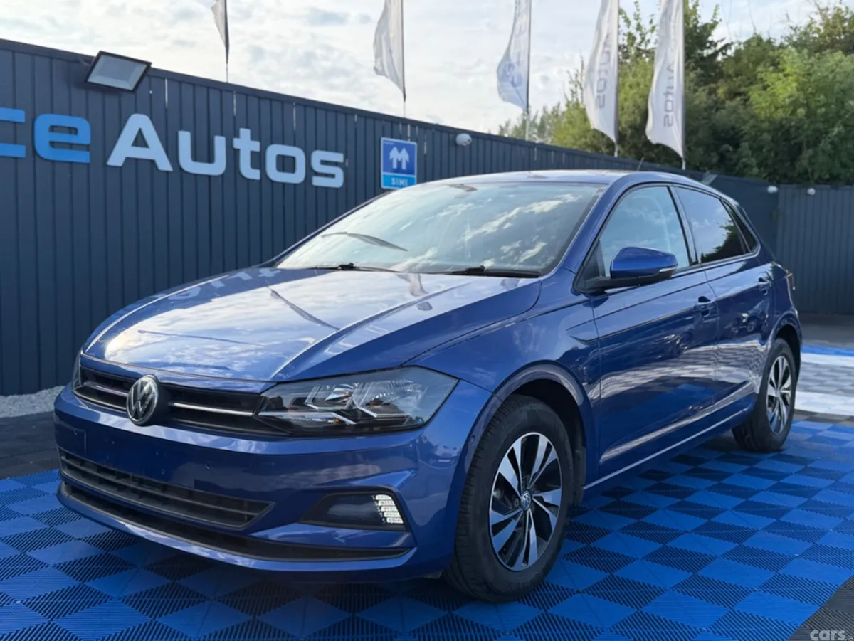 Volkswagen Polo Hatchback, Petrol, 2018, Blue