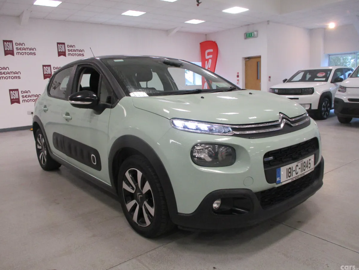 Citroen C3 Hatchback, Petrol, 2018, Green