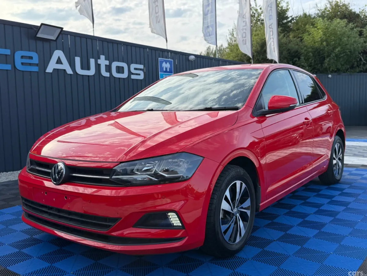 Volkswagen Polo Hatchback, Petrol, 2019, Red
