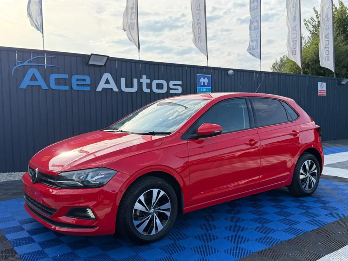 Volkswagen Polo Hatchback, Petrol, 2019, Red
