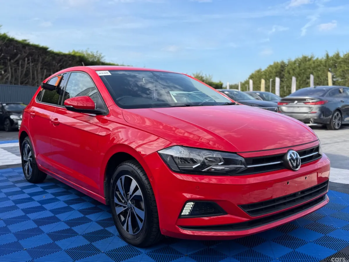Volkswagen Polo Hatchback, Petrol, 2019, Red