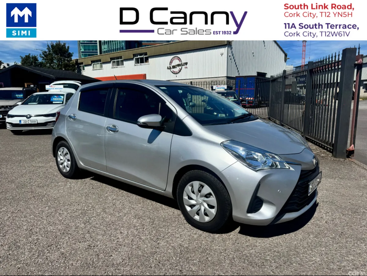 Toyota Vitz Hatchback, Petrol, 2018, Silver