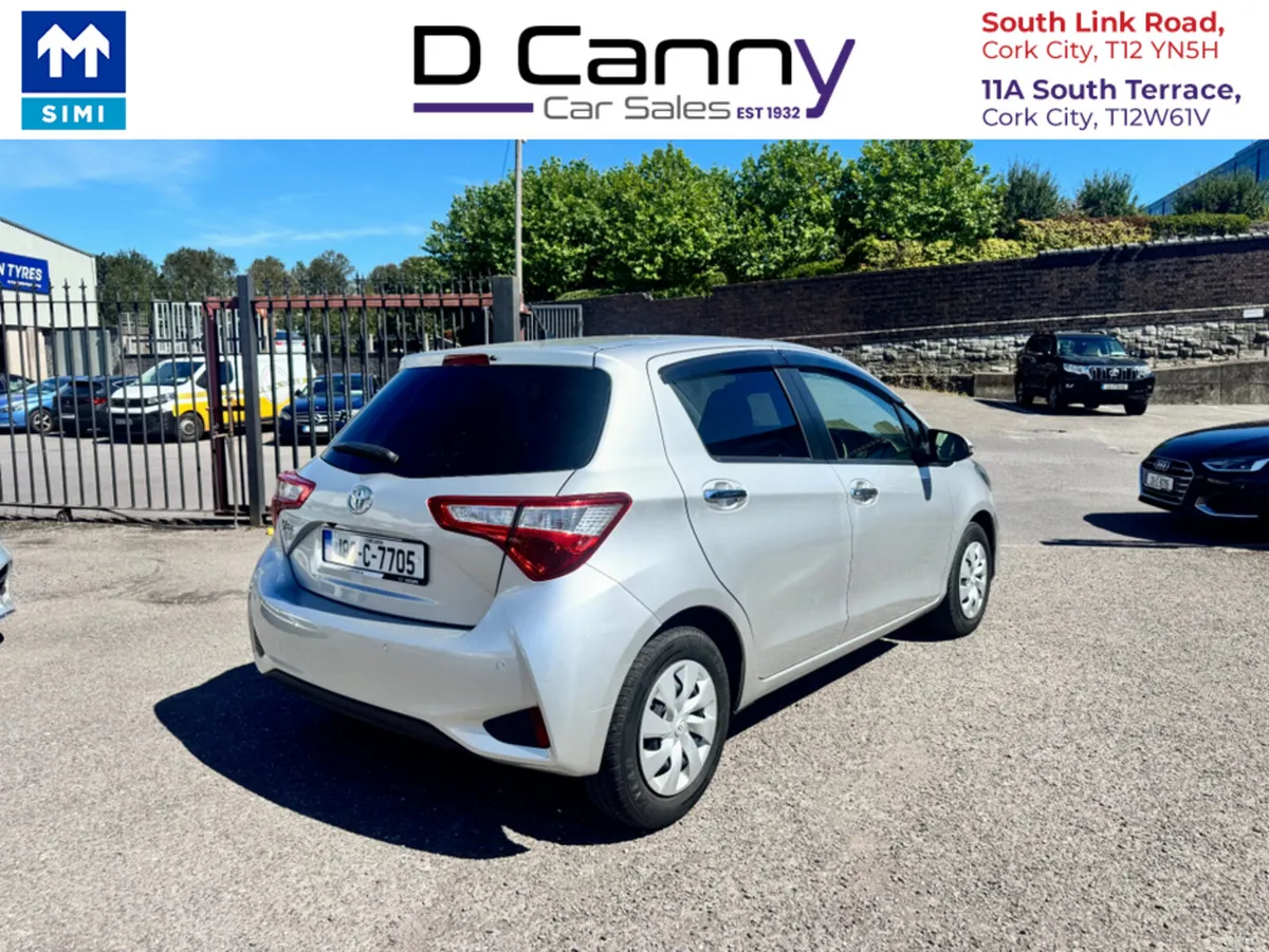 Toyota Vitz Hatchback, Petrol, 2018, Silver
