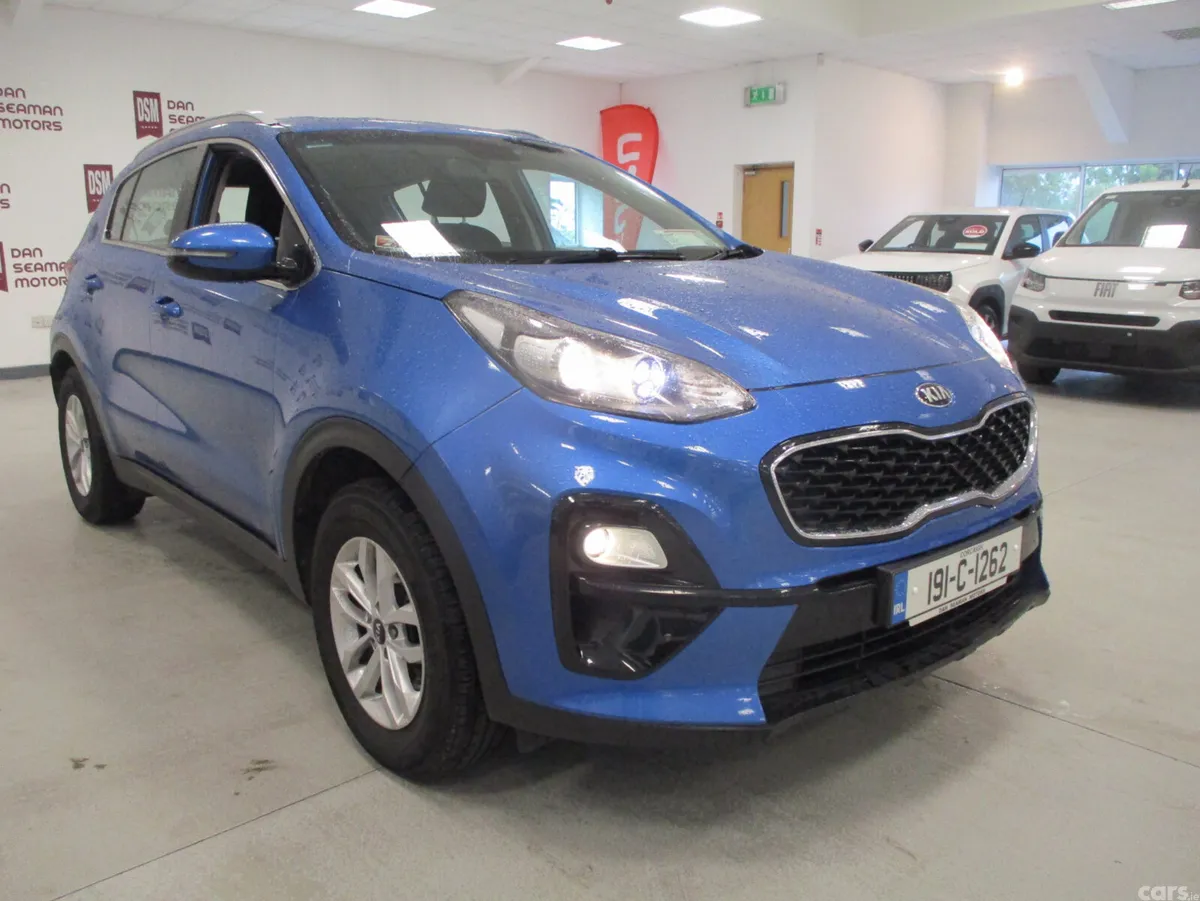 Kia Sportage SUV, Diesel, 2019, Blue