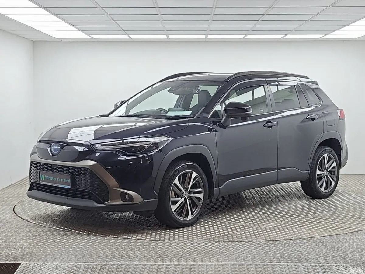 Toyota Corolla Cross SUV, Petrol Hybrid, 2023, Black